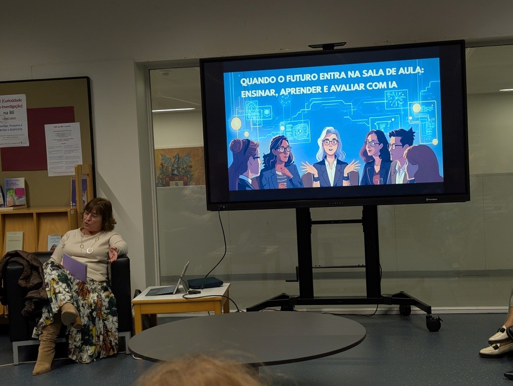Tertúlia: Quando o futuro entra na sala de aula: ensinar, aprender e avaliar com IA